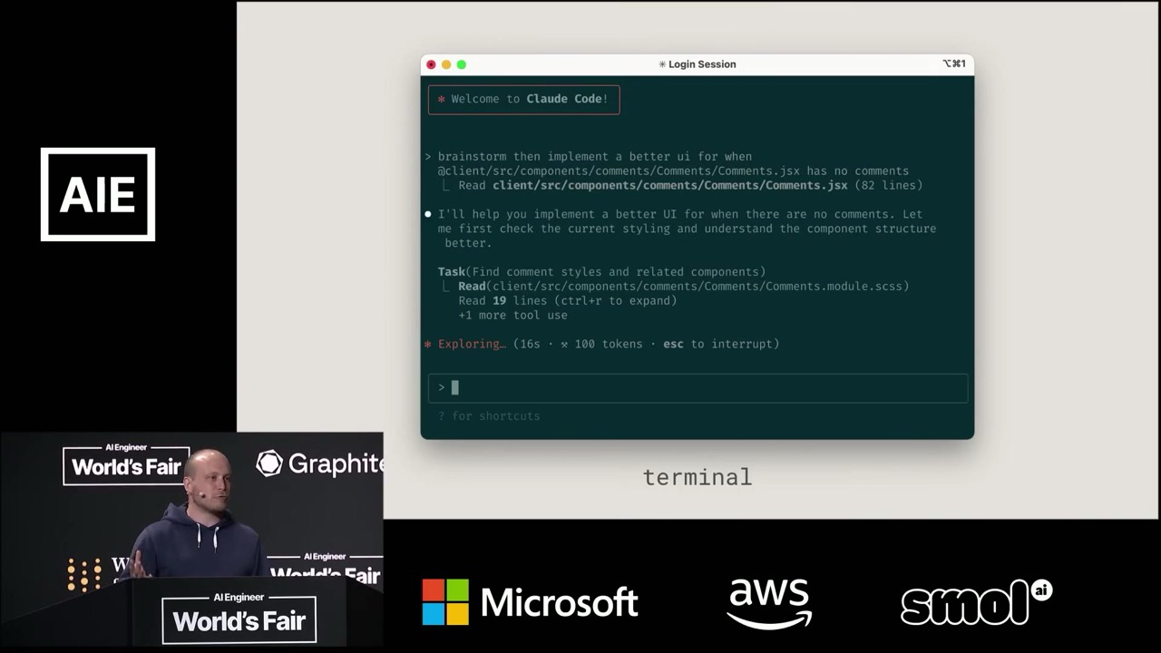 Terminal product demo